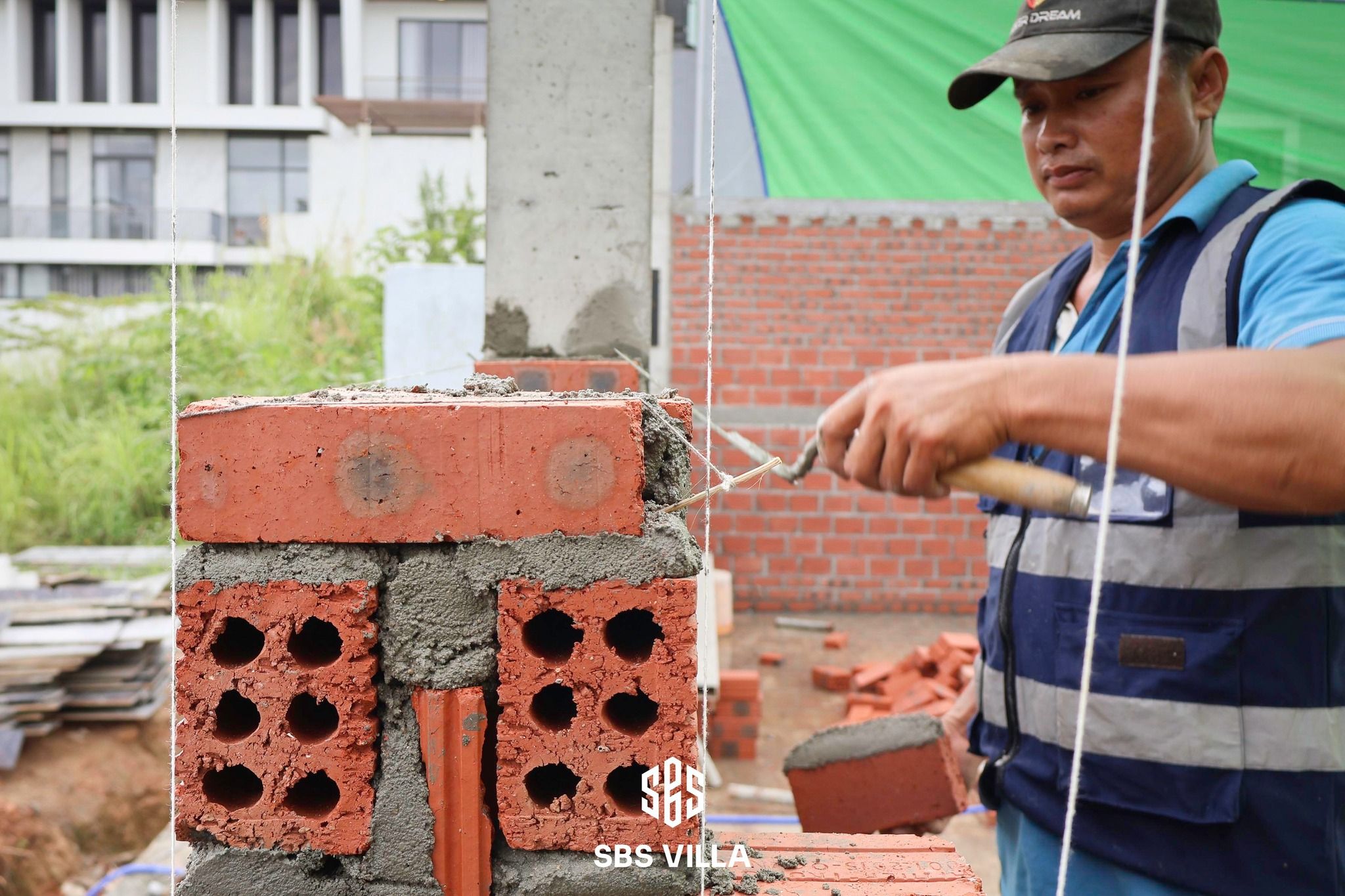 Có nên xây tường 20 cho biệt thự 1 tầng không.