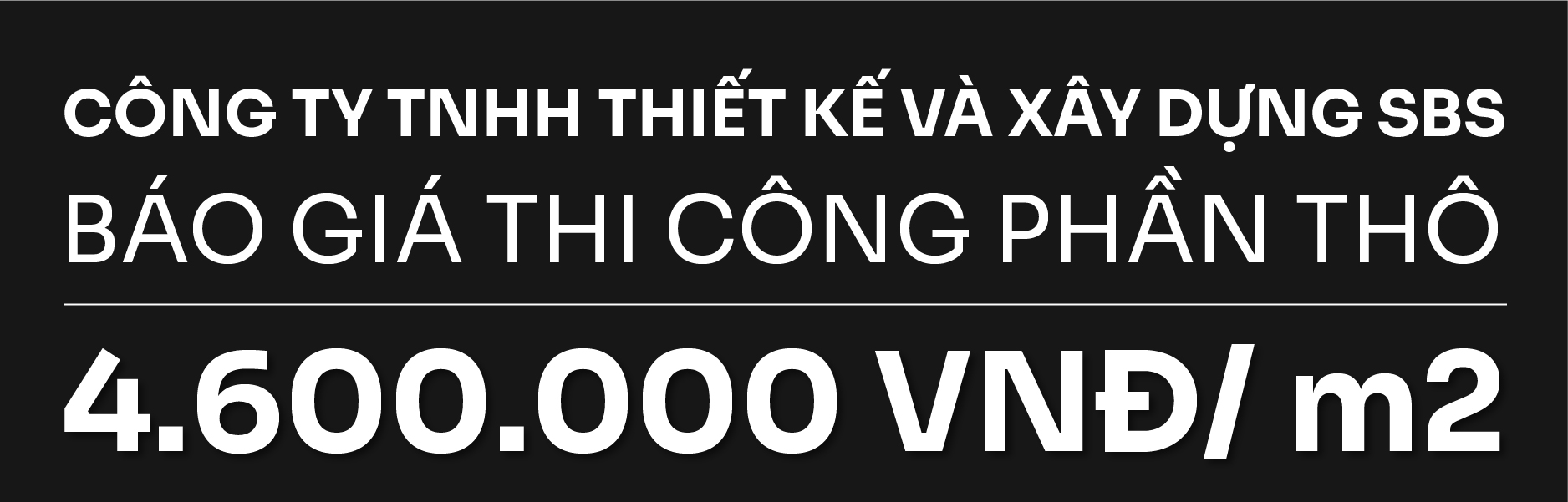 Bảng giá thi công phần thô tại Miền Nam.