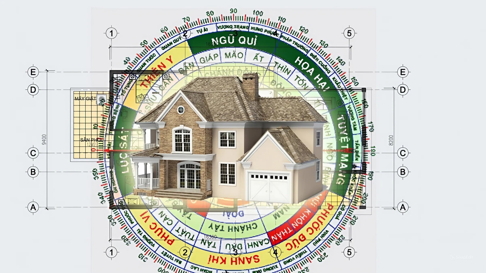 Xác định hướng nhà hợp tuổi thu hút vận may, tài lộc đến cho gia đình