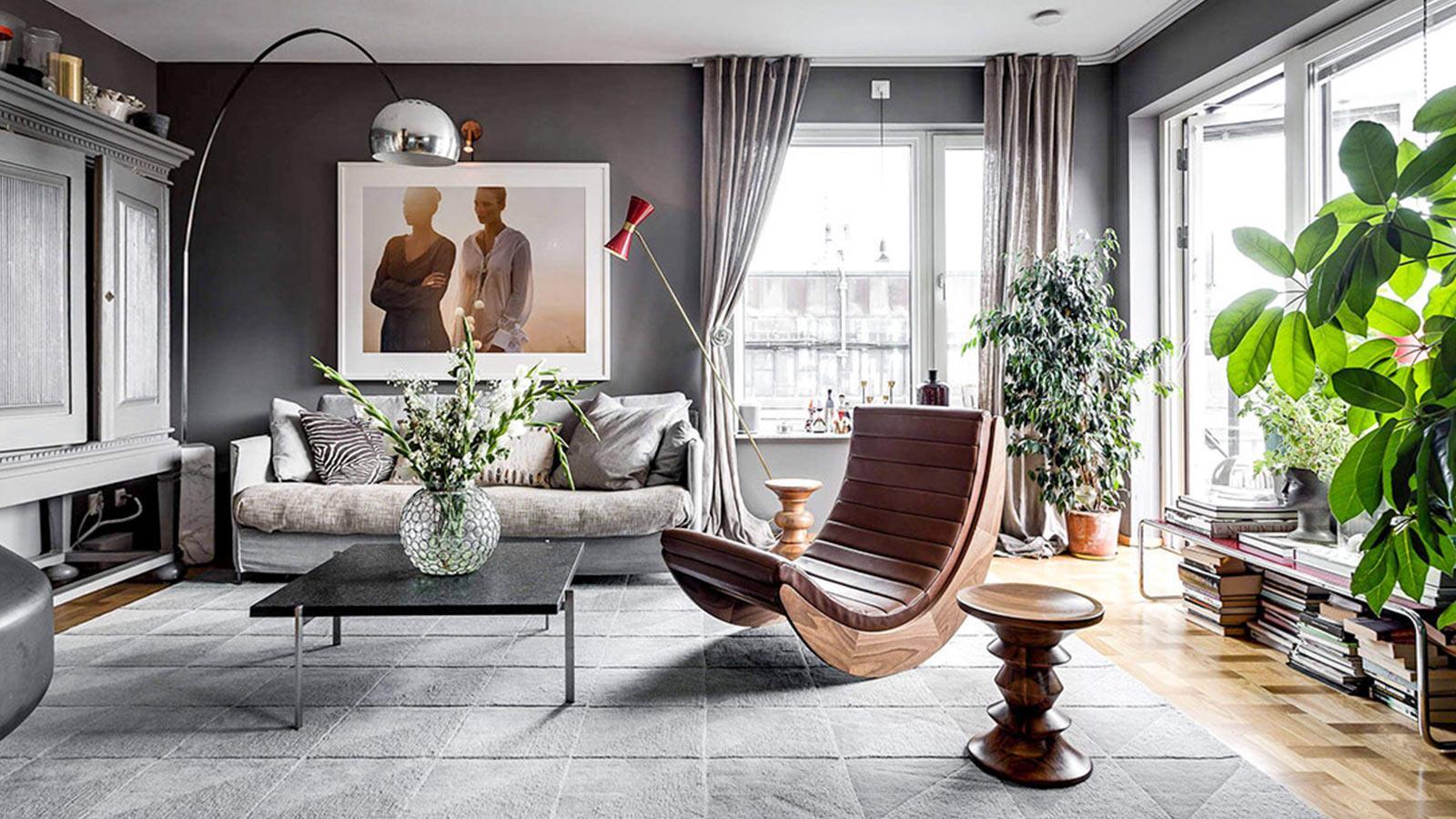 Biệt thự hiện đại mang phong cách Scandinavian được bố trí phần nội thất mang thiên hướng tối giản Bắc Âu, gần gũi với thiên nhiên.