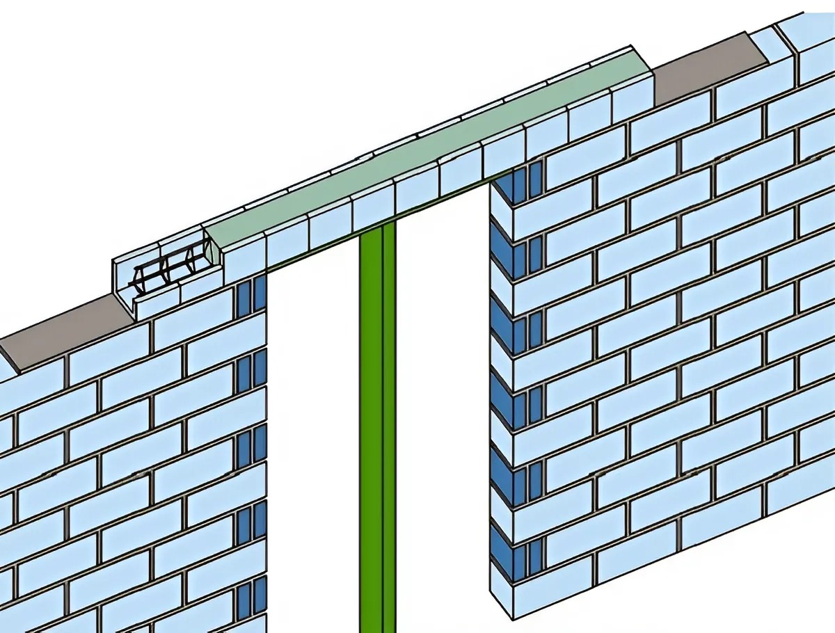 Lanh tô bê tông cốt thép thực tế trên công trường