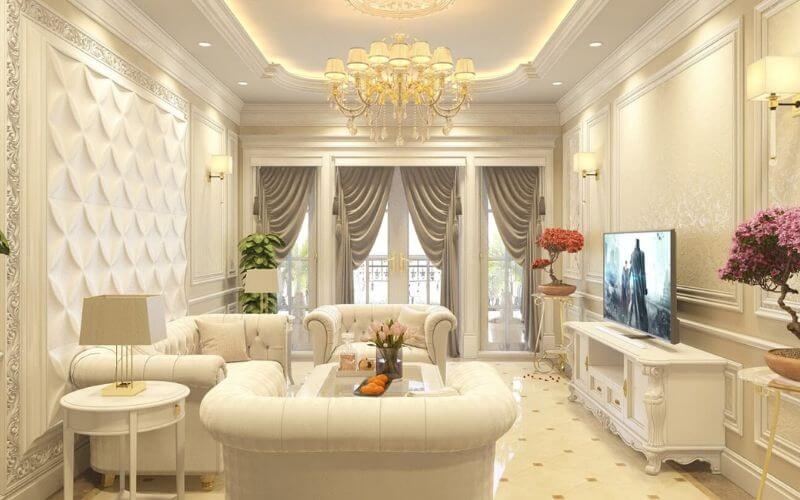 Những đặc trưng tạo nên vẻ đẹp đỉnh cao của phong cách Luxury Tân cổ điển
