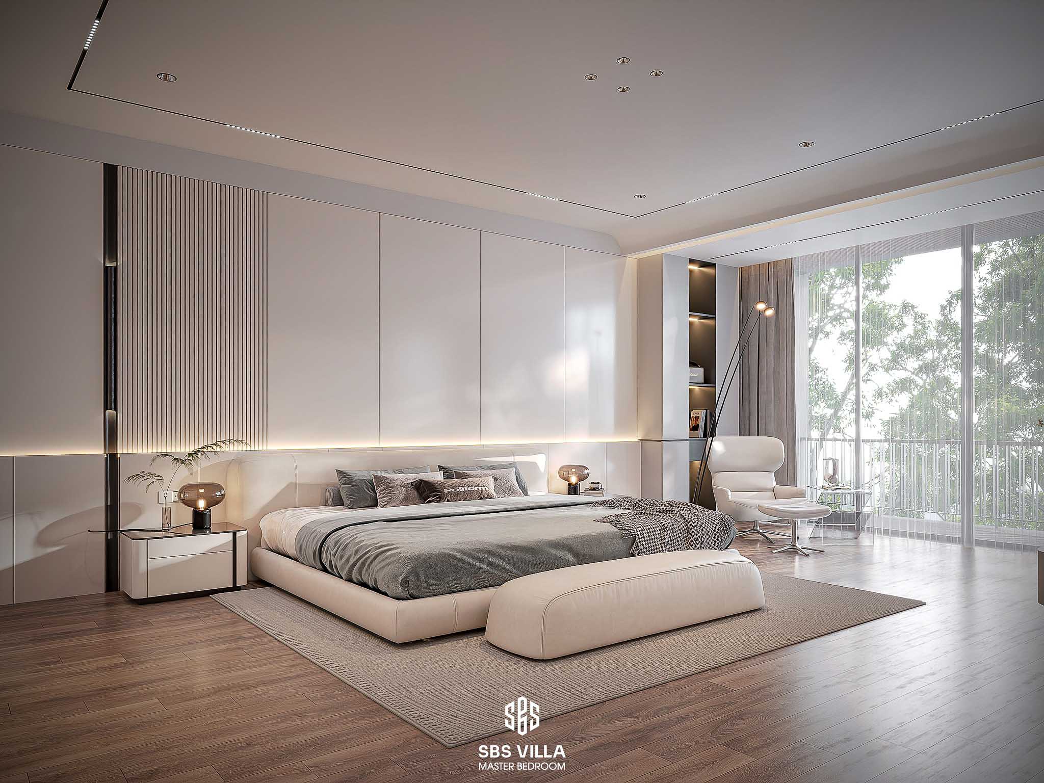 Một số lưu ý khi bố trí phòng ngủ cho biệt thự liền kề