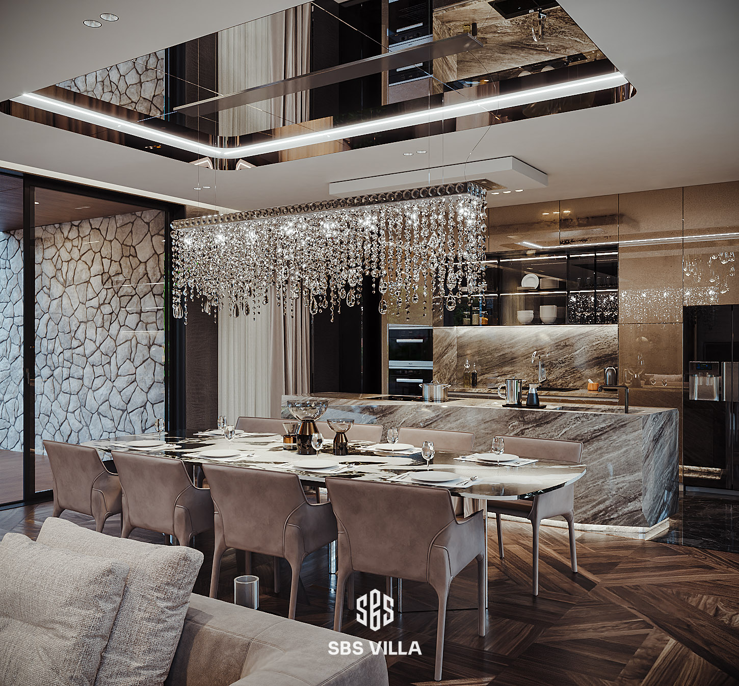 Đặc trưng nổi bật của biệt thự hiện đại phong cách Open Plan