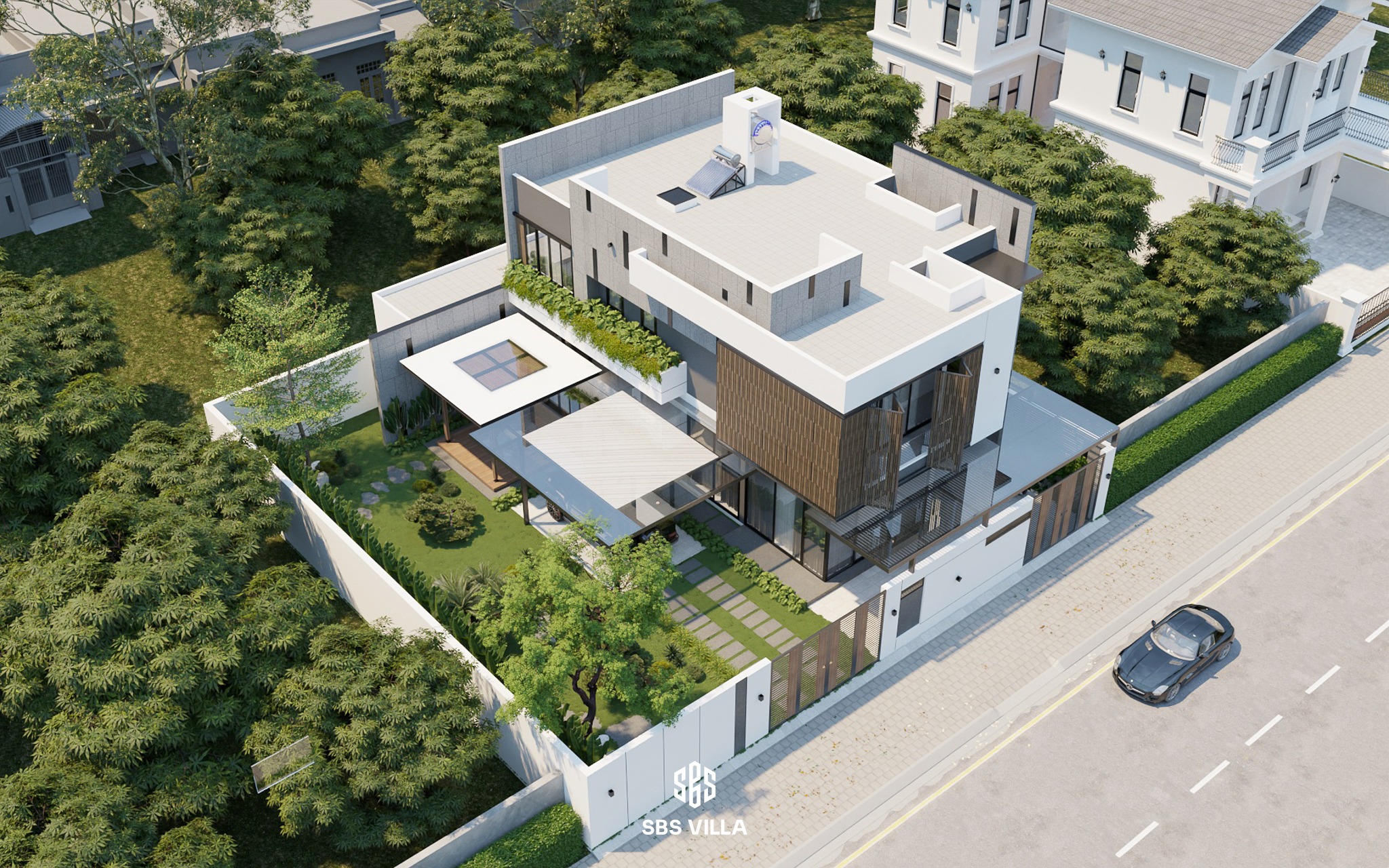 Tiêu chí thiết kế cảnh quan cho biệt thự.
