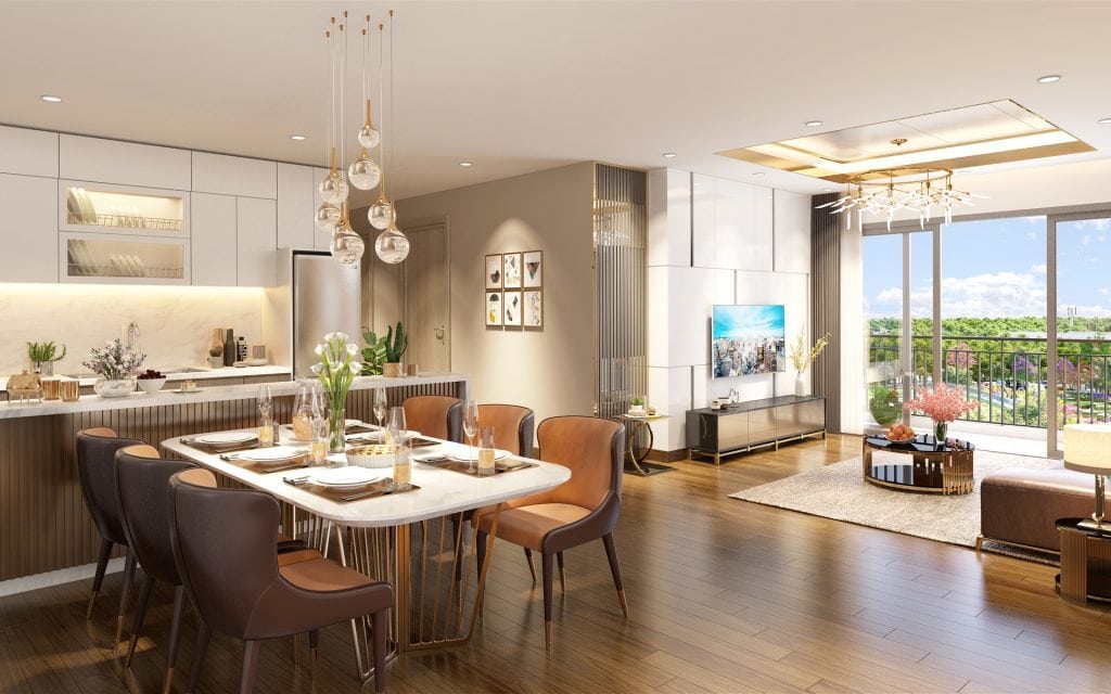 Ứng dụng của phong cách thiết kế nội thất Eco Luxury vào thực tế