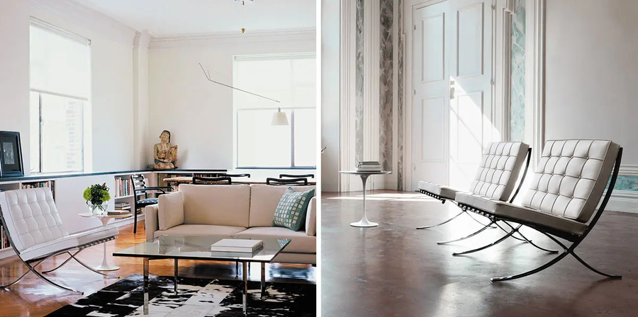 Phong cách Bauhaus sử dụng gam màu tối giản và hiện đại.