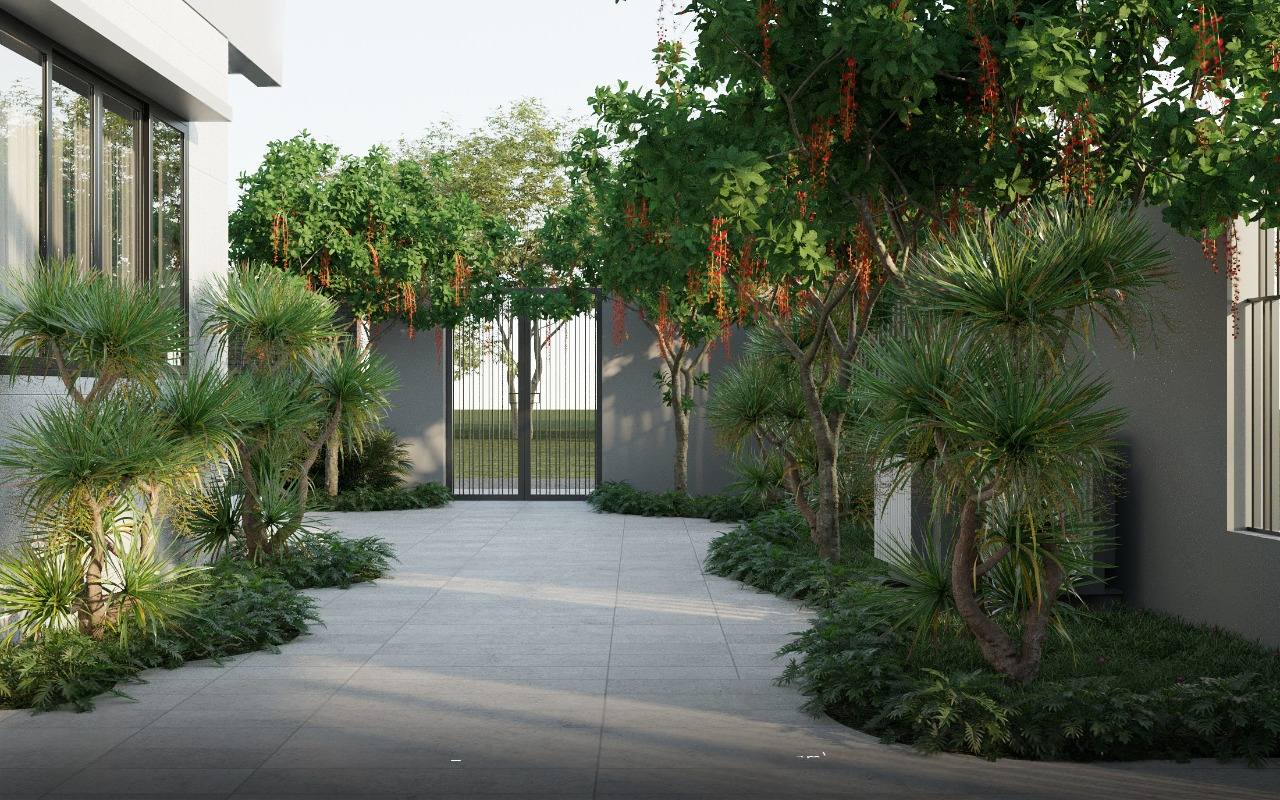 Biệt thự sân vườn 400m2.