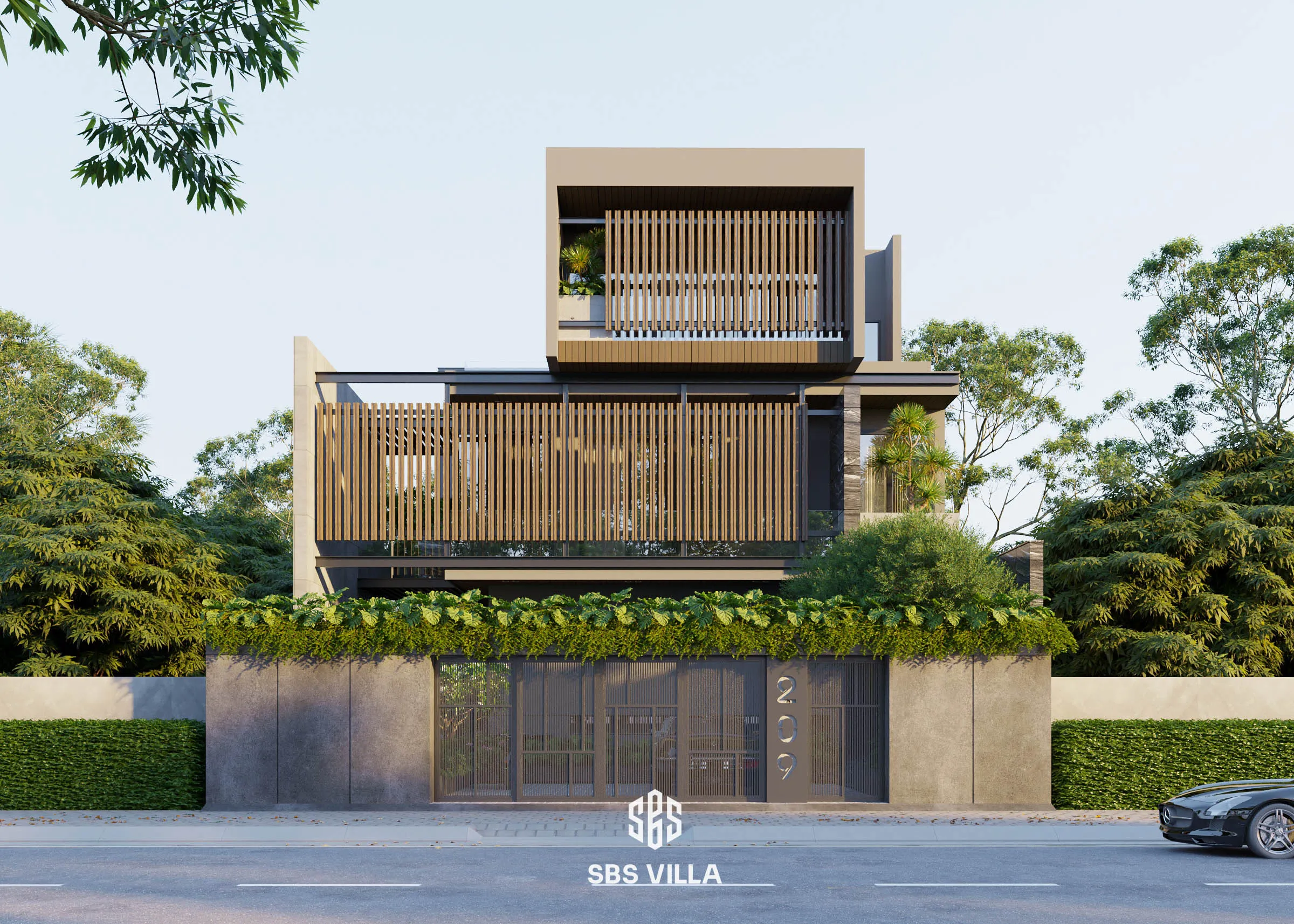 SBS VILLA cố gắng thiết kế và thi công biệt thự tại Tây Ninh mang giá trị độc bản riêng biệt