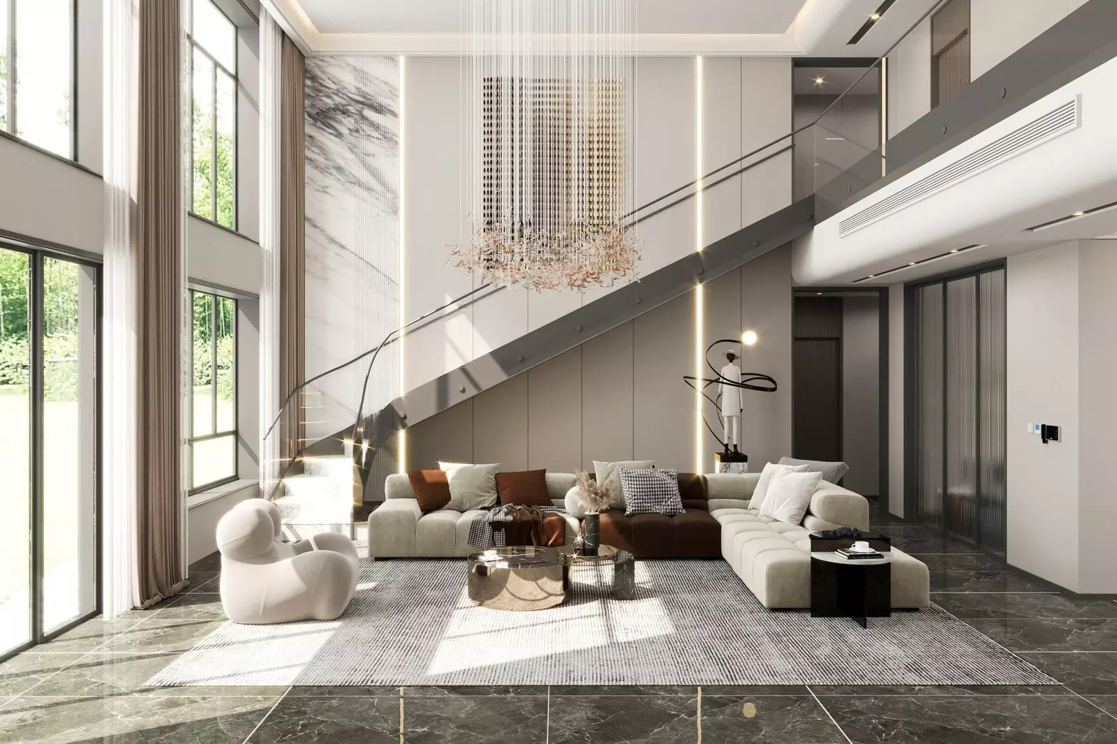 Đảm bảo yếu tố phong thủy trong quá trình thiết kế phòng khách 40m2