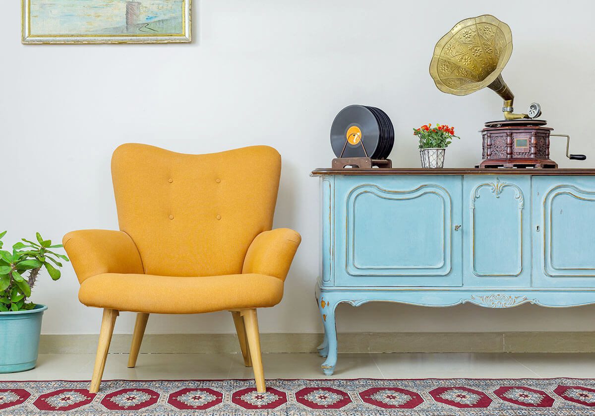 Vật dụng nội thất mang hồn xưa cũ trong không gian Vintage (Nguồn ảnh: Sưu tầm).