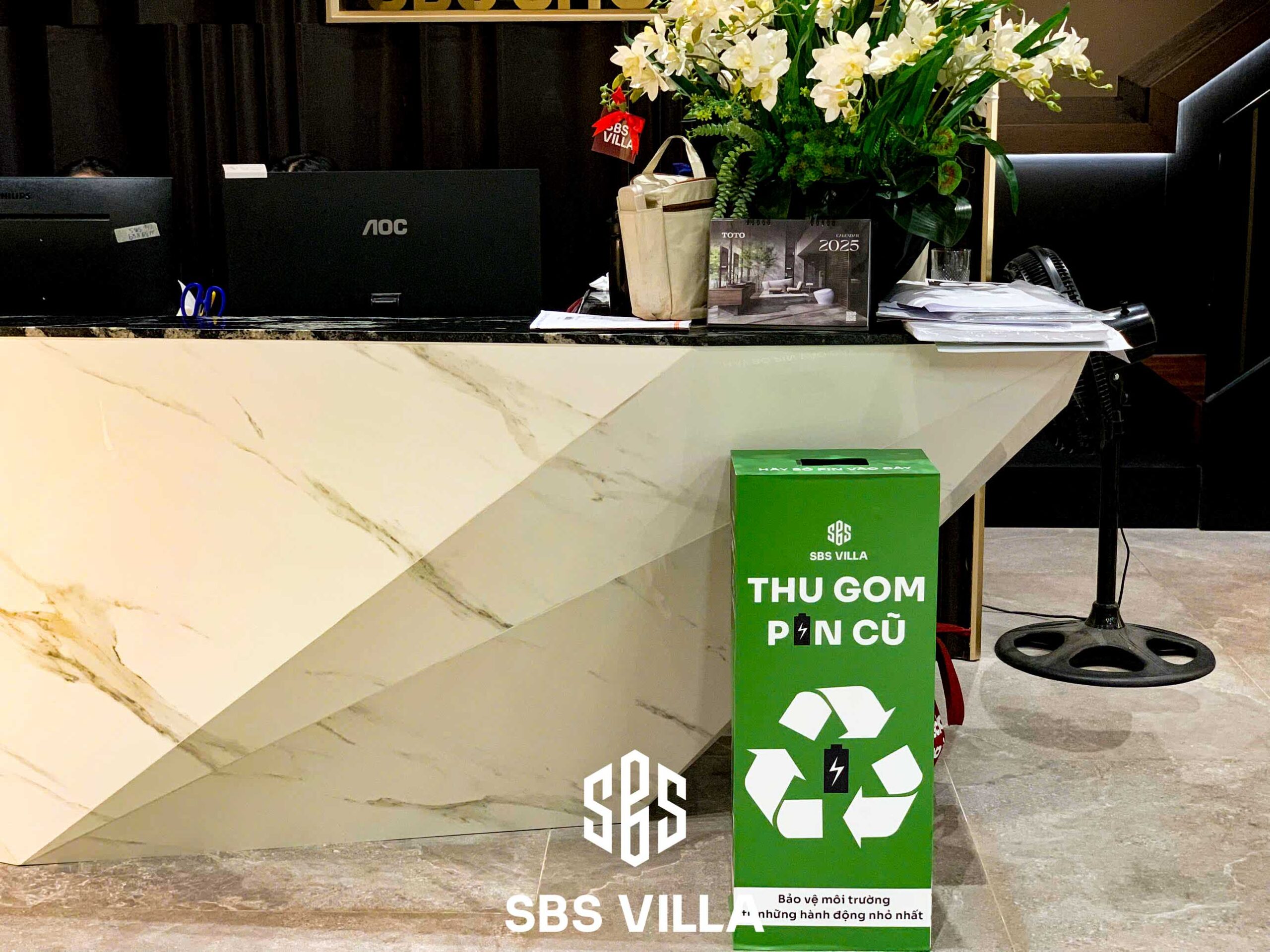 Chiến dịch "THU GOM PIN CŨ" là một phần quan trọng trong chiến lược ESG mà SBS VILLA luôn muốn hướng đến.