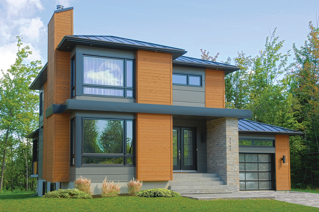 Biệt thự mini 2 tầng 60m2 mái nhật (Nguồn ảnh: Sưu tầm).