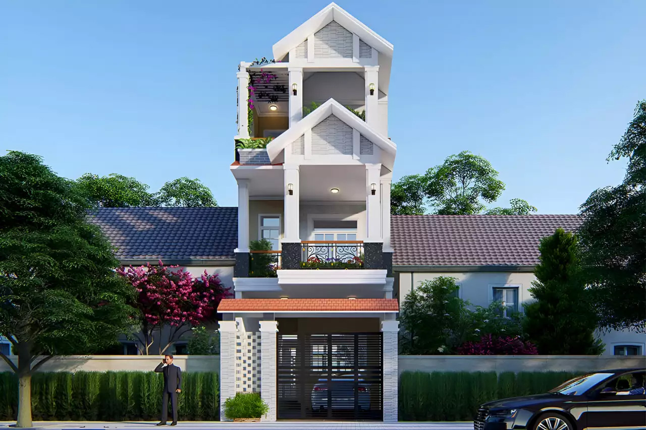 biệt thự 3 tầng 150m2