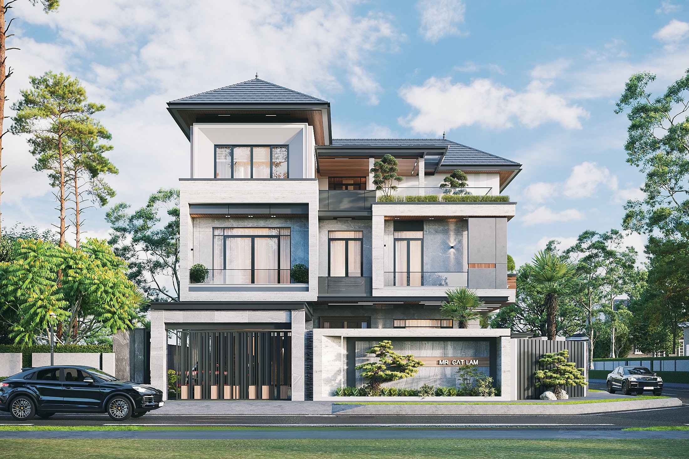 Tính toán số lượng cửa sổ, các mặt thoáng là điều cần thiết để giữ cho mẫu biệt thự được cân bằng về mặt nhiệt độ (Nguồn ảnh: Sưu tầm).