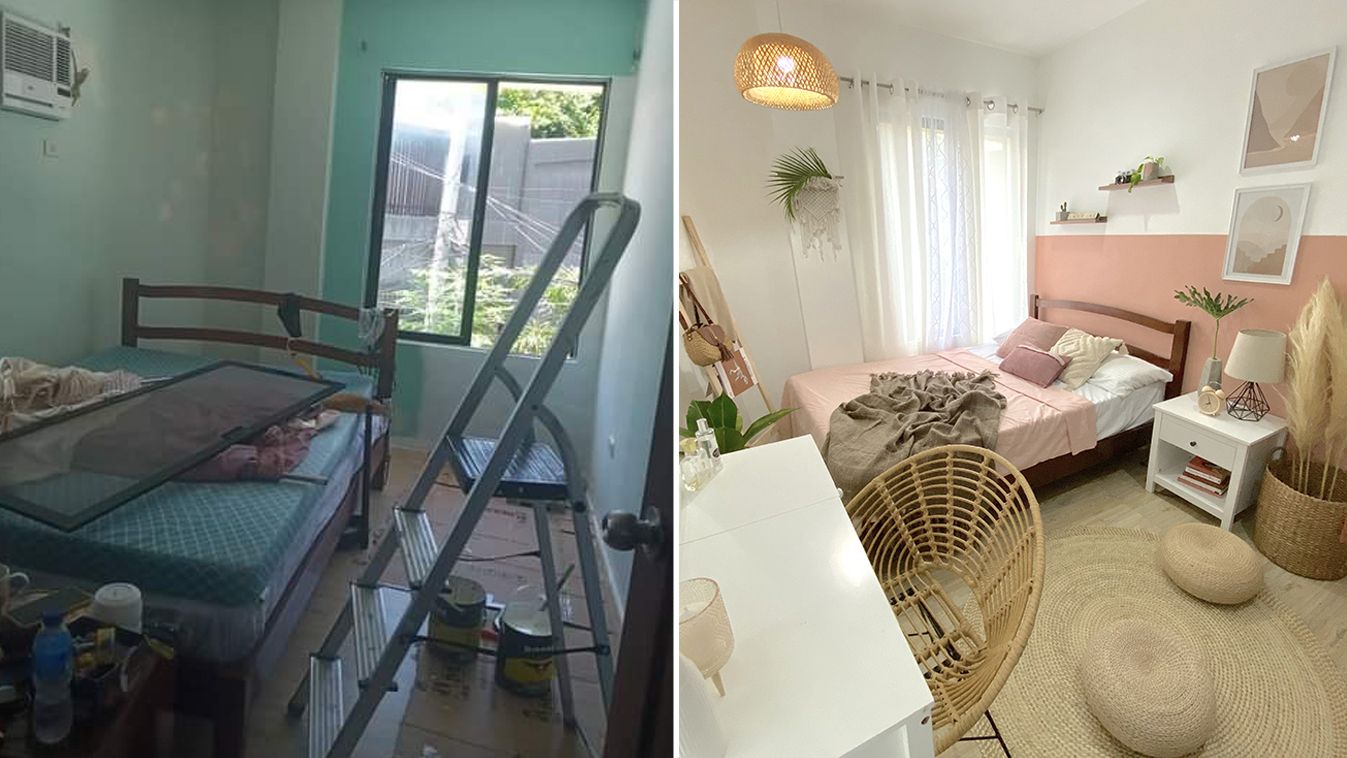 Phòng ngủ Hàn Quốc với bố trí nội thất nhỏ gọn nhưng vẫn đảm bảo tính tiện nghi (Nguồn ảnh: Sưu tầm).