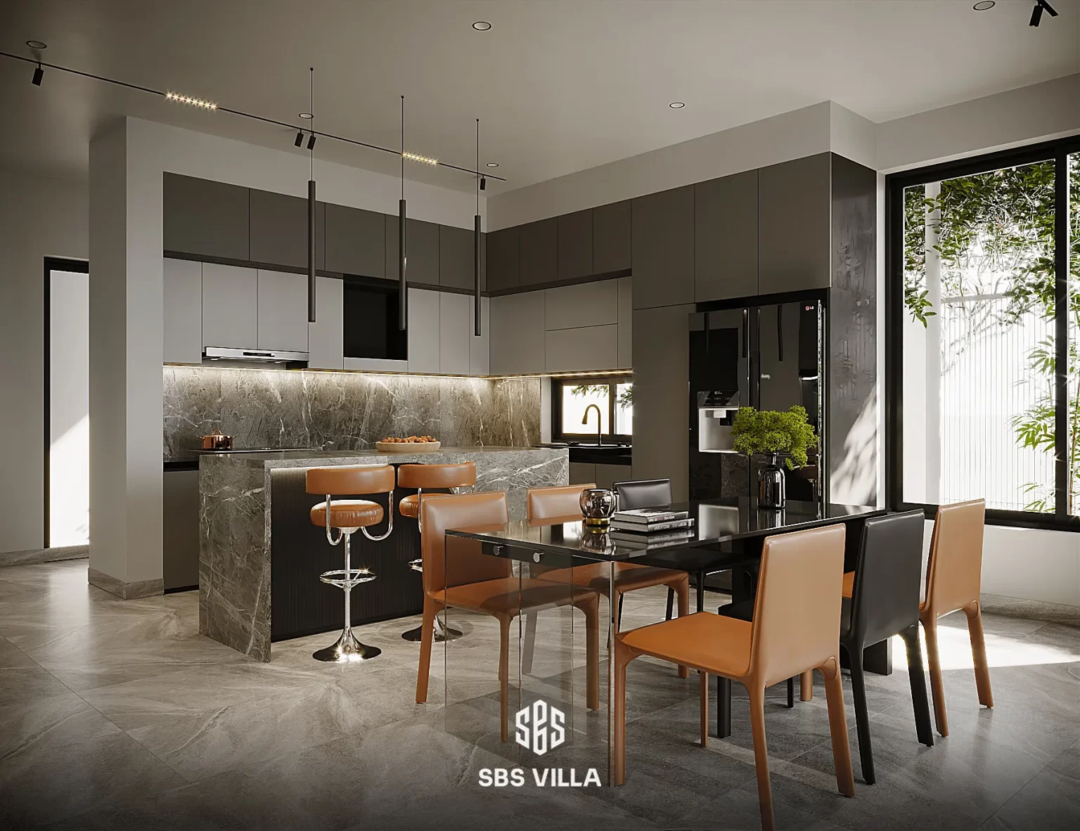 Phòng bếp 20m2