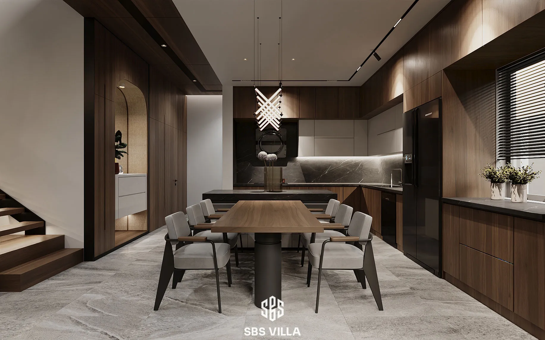 Phòng bếp 20m2