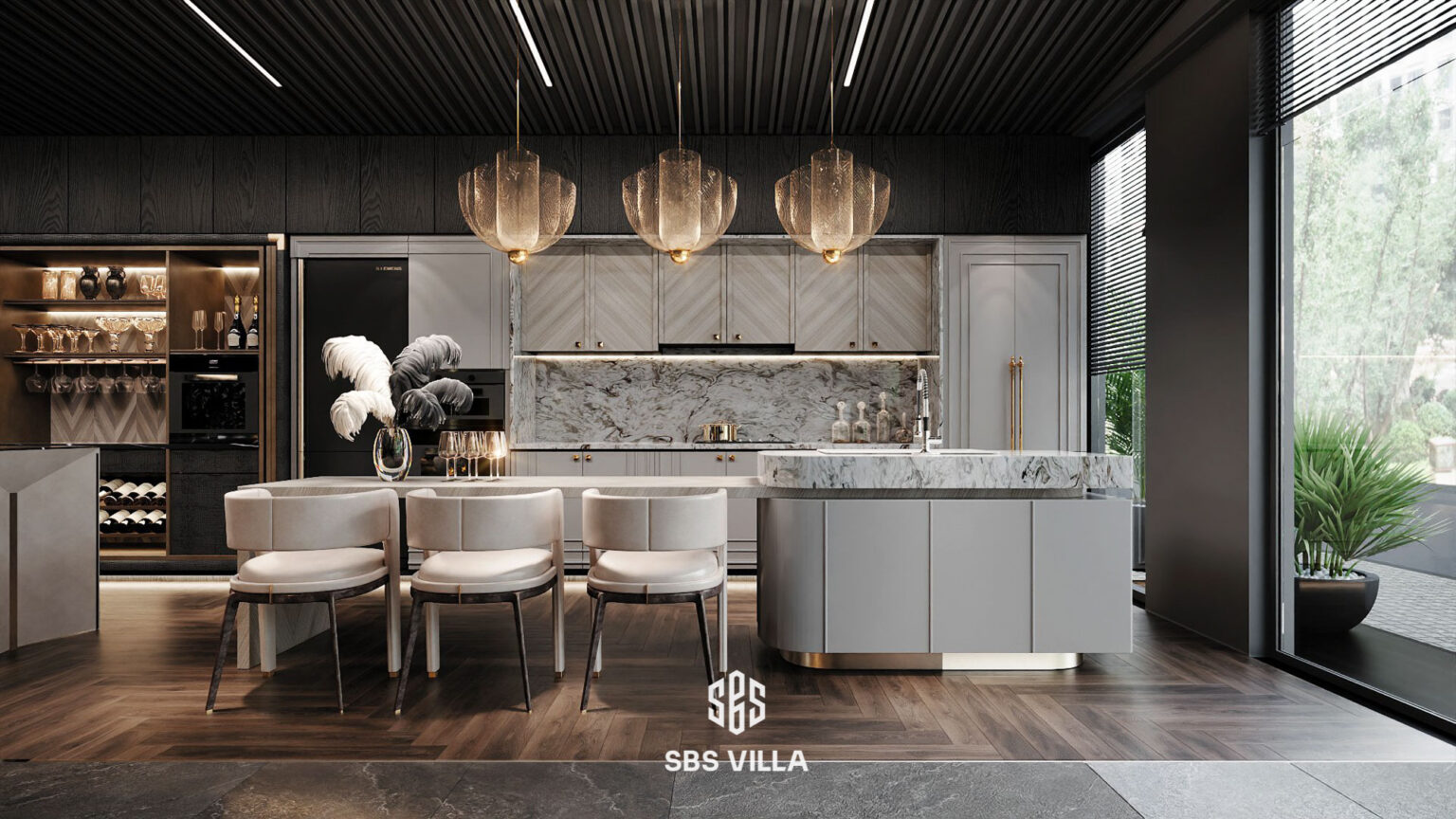 Phòng bếp 20m2