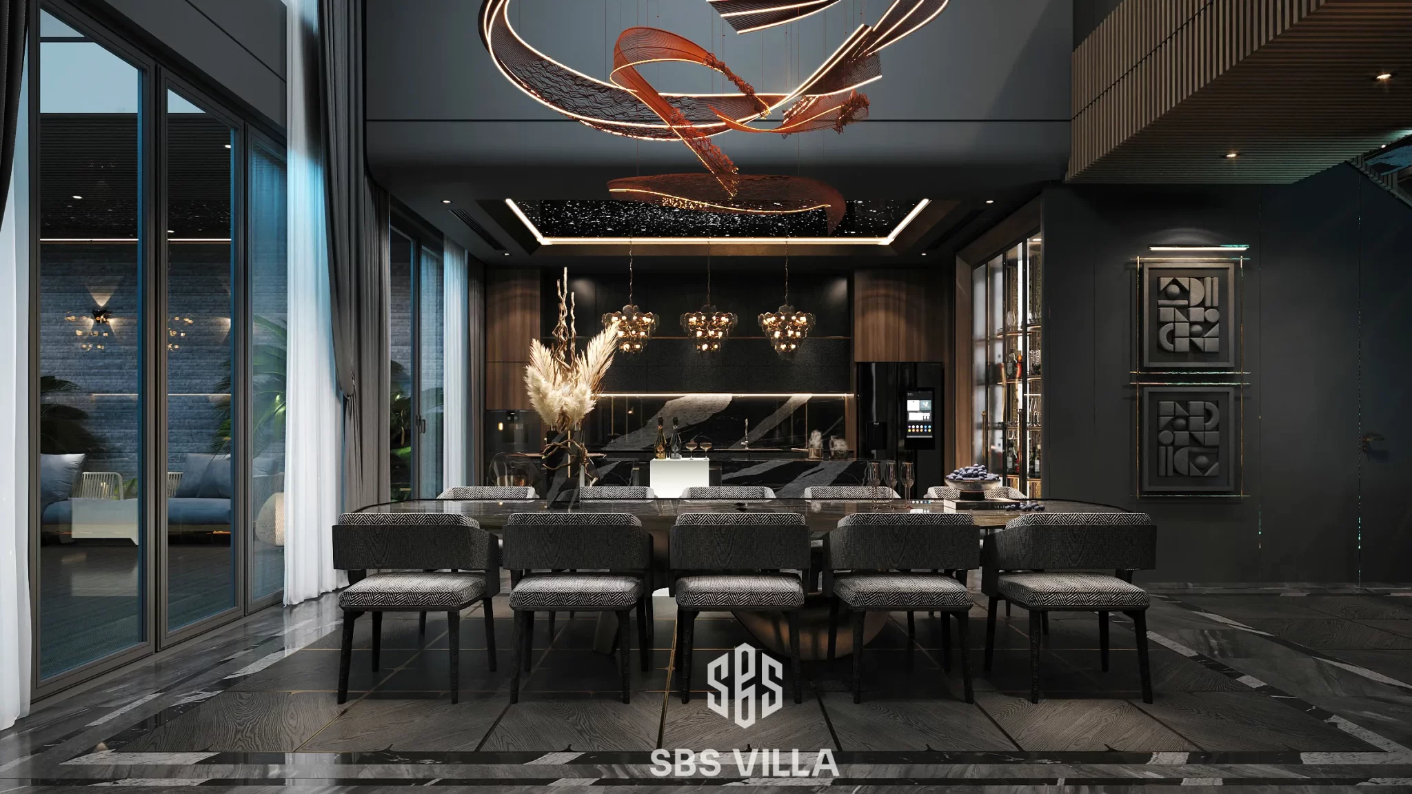 Phòng bếp 20m2