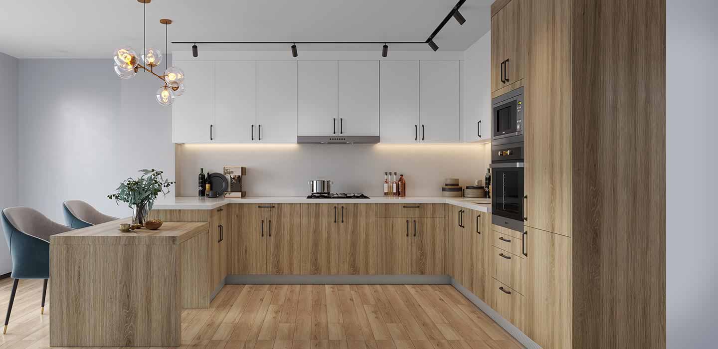 Phòng bếp phong cách Bắc Âu