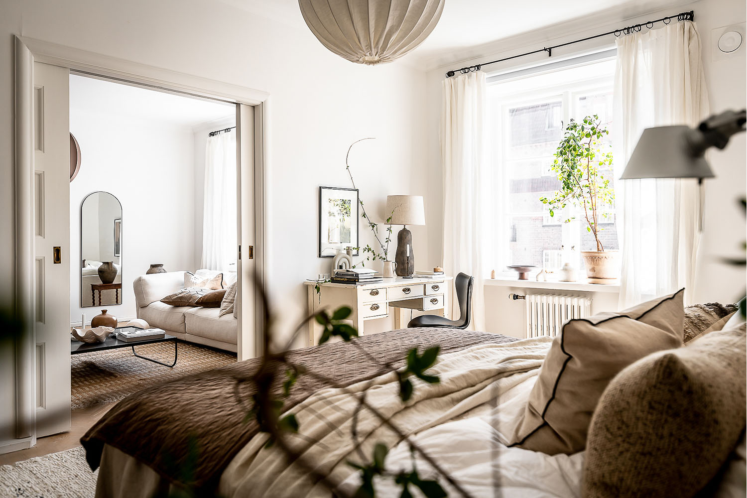 phòng ngủ phong cách scandinavian