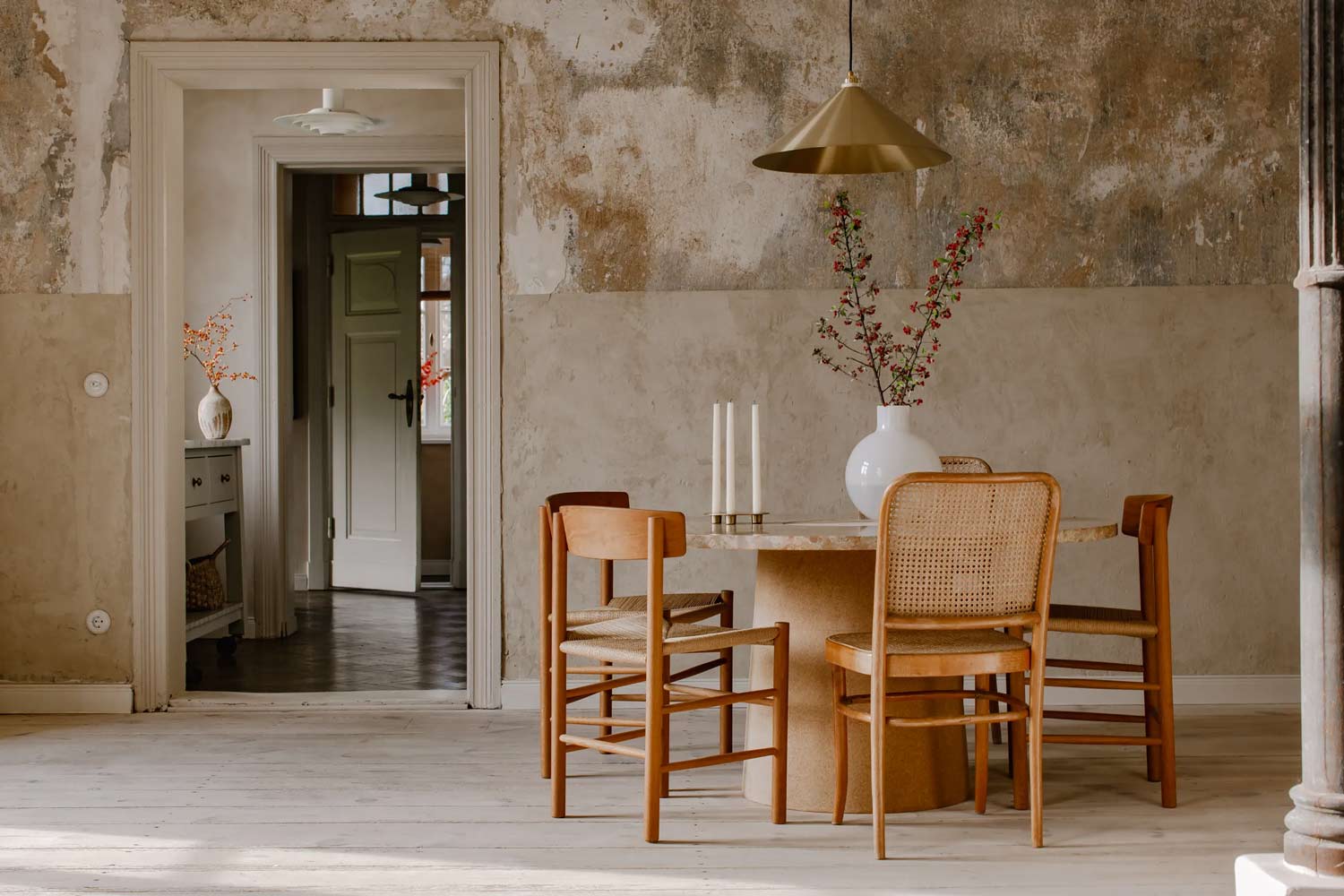 Phòng bếp phong cách Wabi Sabi
