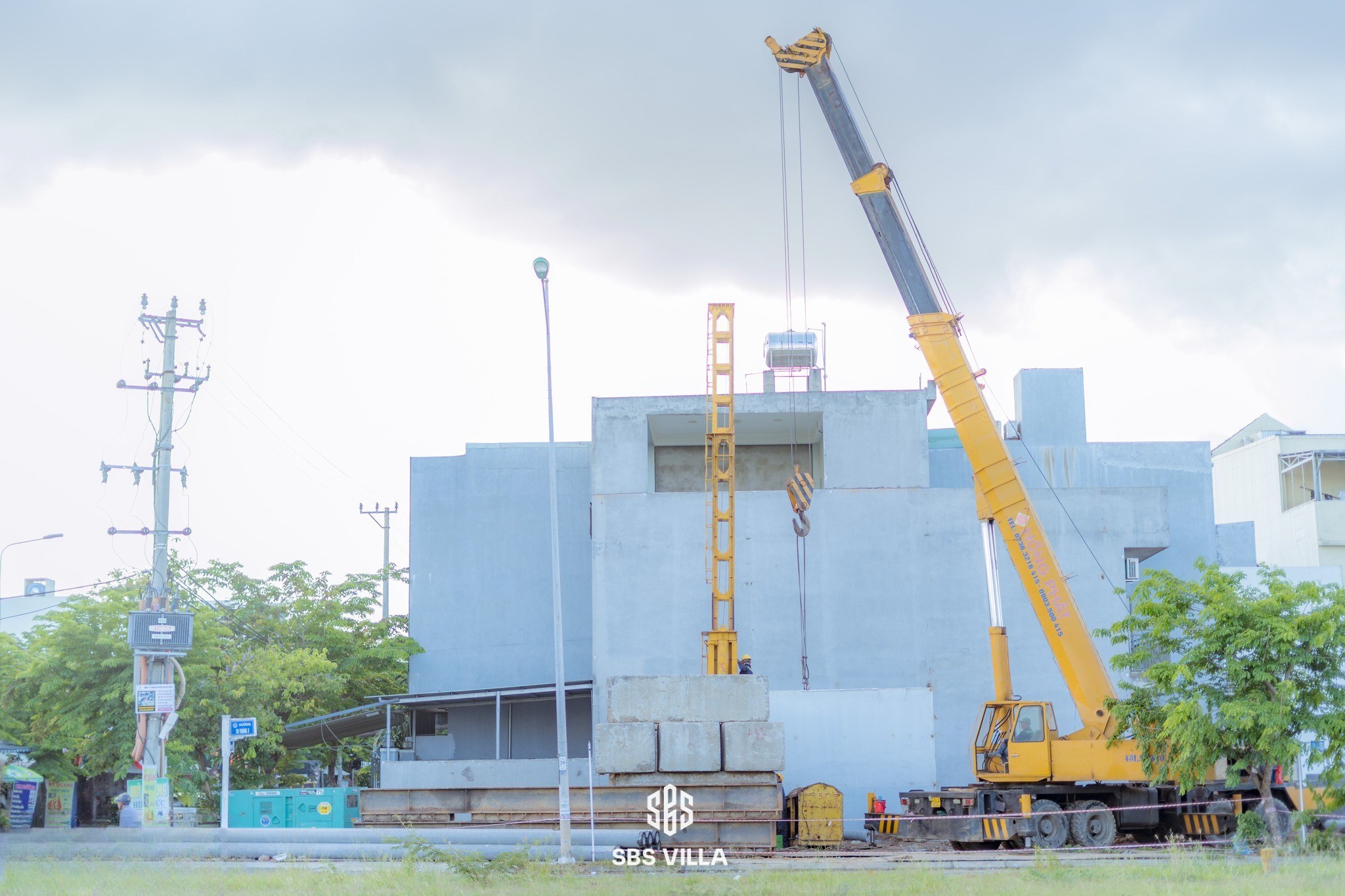 móng cọc nhà 5 tầng