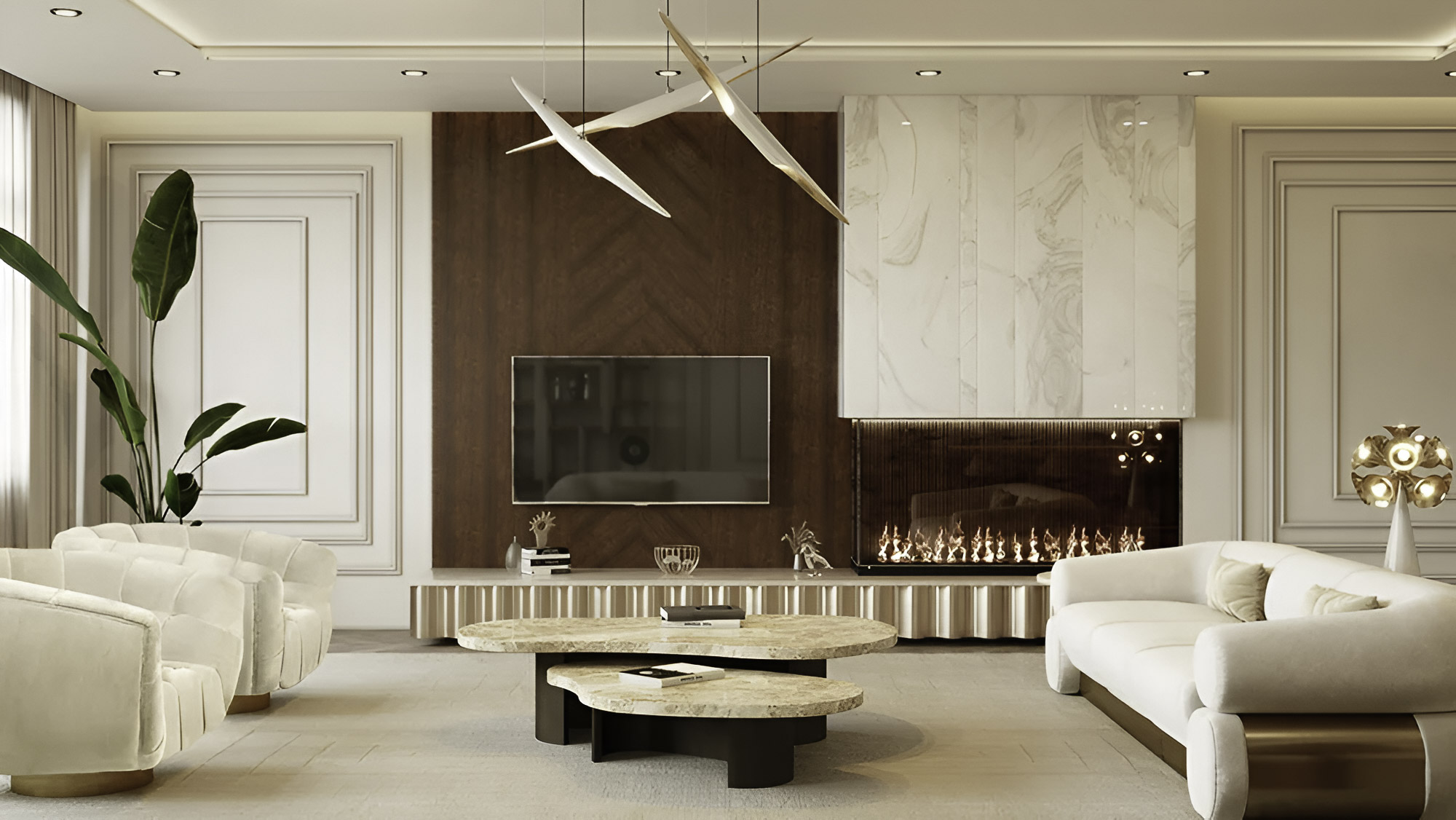 Tính thời điểm là yếu tố tạo nên sự khác biệt giữa phong cách nội thất Contemporary va phong cách Modern (Nguồn ảnh: Sưu tầm).