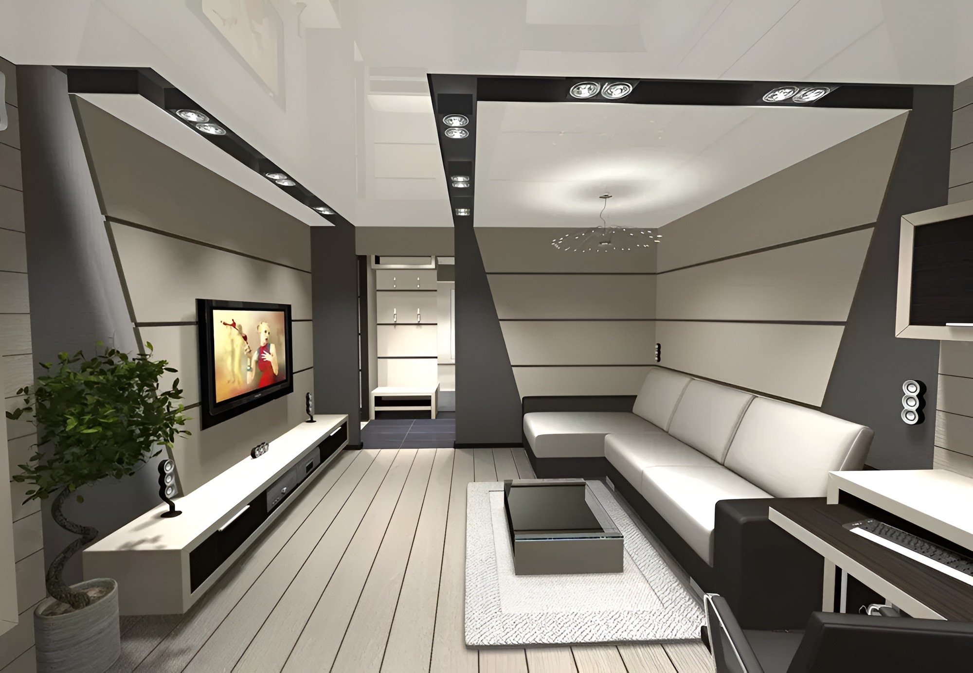 Phong cách thiết kế Hitech hoàn toàn phù hợp với các gia đình có trẻ nhỏ hoặc người lớn tuổi (Nguồn ảnh: Sưu tầm).